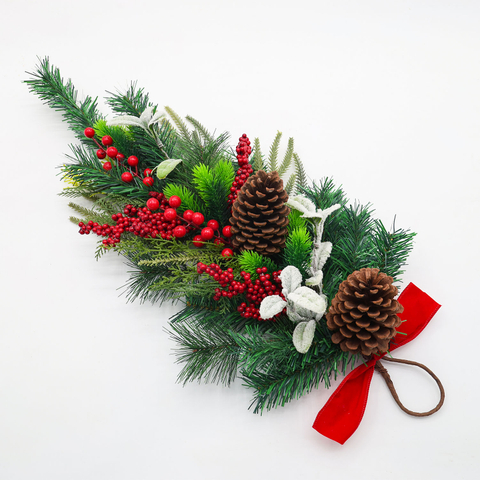 Artificial Pine Swag with Pine Cones